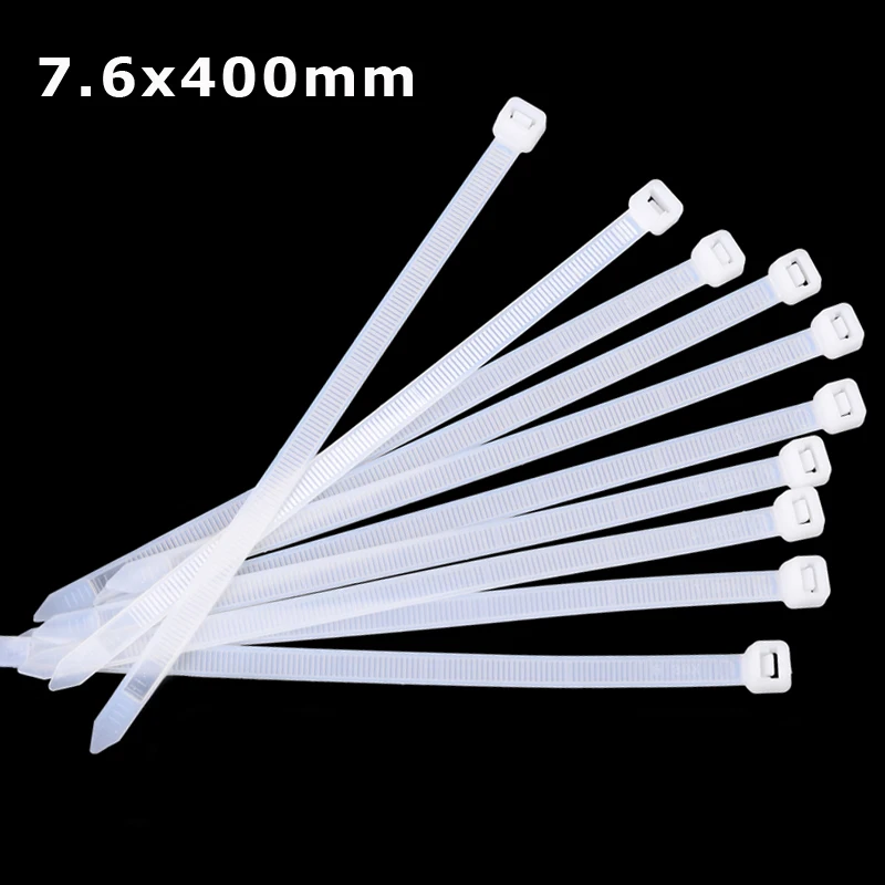 100 pcs/lot Premium Plastic Nylon Cable Ties Reinforced Self Locking Ties 7.6x400mm - red white yellow blue black Zip Tie Strap
100 pcs/lot Premium Plastic Nylon Cable Ties Reinforced Self Locking Ties 7.6x400mm - red white yellow blue black Zip Tie Strap