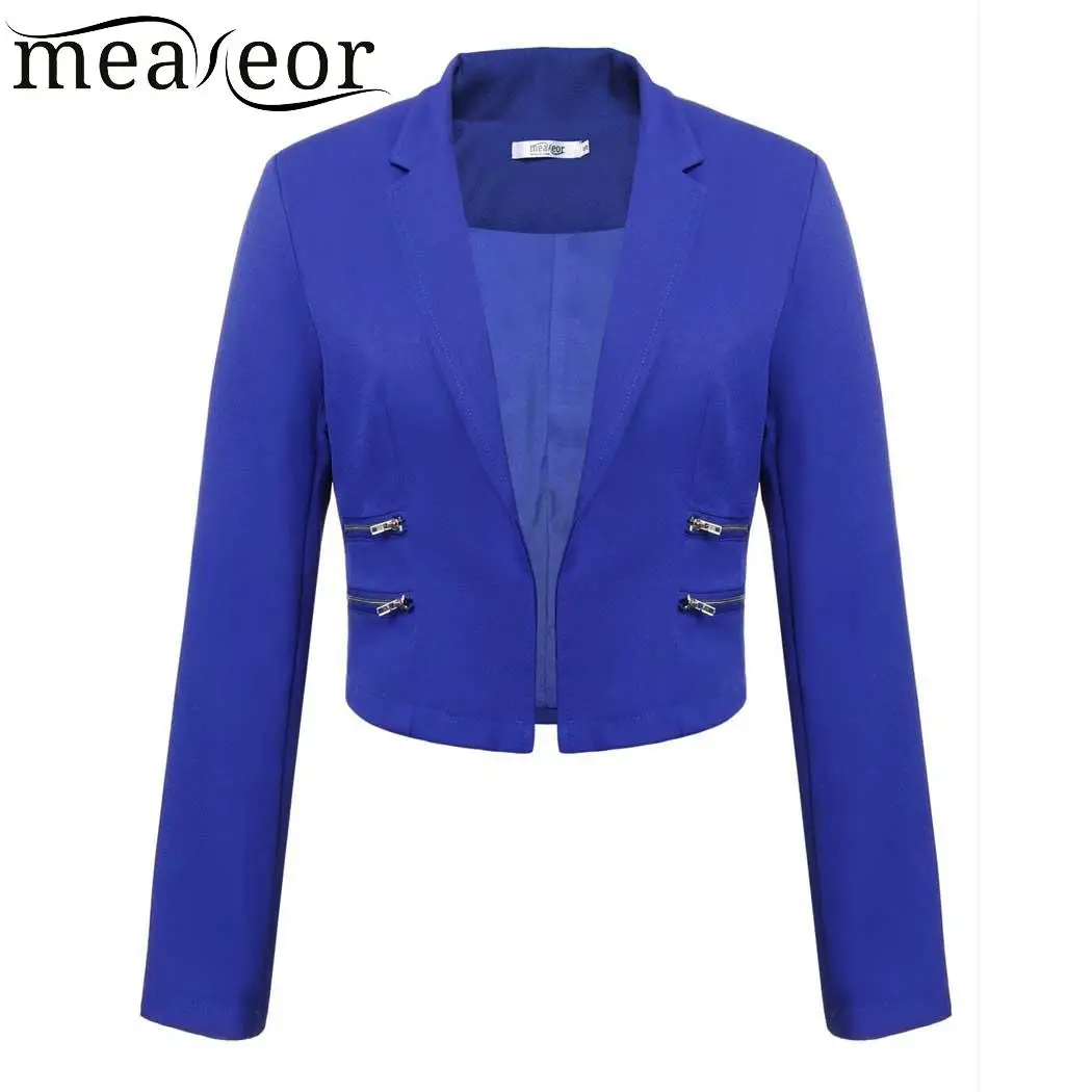 Meaneor Casual Women Blazers And Jackets New Lapel Collar Long Sleeve Women Top Fashion Solid Autumn Suits Blazers Women Coat
Meaneor Casual Women Blazers And Jackets New Lapel Collar Long Sleeve Women Top Fashion Solid Autumn Suits Blazers Women Coat