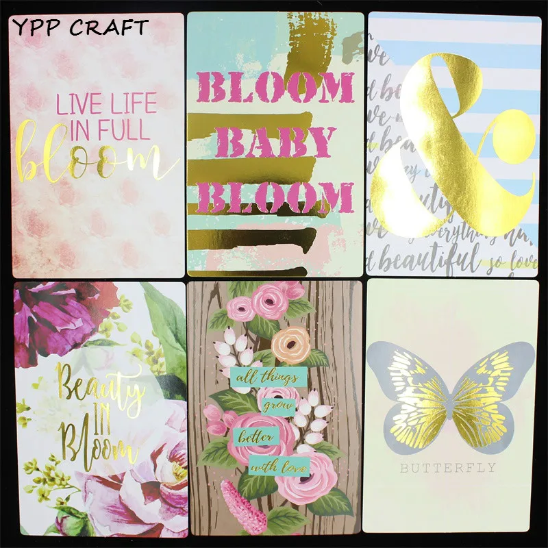 YPP CRAFT Live Life In Full Bloom Cardstock Die Cuts for Scrapbooking DIY Projects/Photo Album/Card Making Crafts 20Pcs
YPP CRAFT Live Life In Full Bloom Cardstock Die Cuts for Scrapbooking DIY Projects/Photo Album/Card Making Crafts 20Pcs