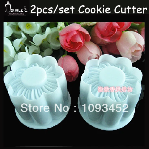 Flower 2pcs Fondant Sugarcraft Plunger Cutter Stamp Clay Clays Cake Decorating Tool Fondant Mold, DIY Fondant Tools
Flower 2pcs Fondant Sugarcraft Plunger Cutter Stamp Clay Clays Cake Decorating Tool Fondant Mold, DIY Fondant Tools