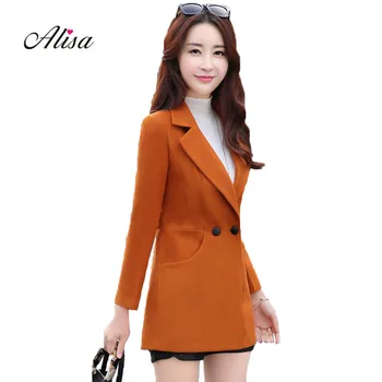 Womens Autumn Winter Woollen Cloth Coat 2019 New Females Fashion Double-breasted Medium Length Thickening Slim Coats
Womens Autumn Winter Woollen Cloth Coat 2019 New Females Fashion Double-breasted Medium Length Thickening Slim Coats
