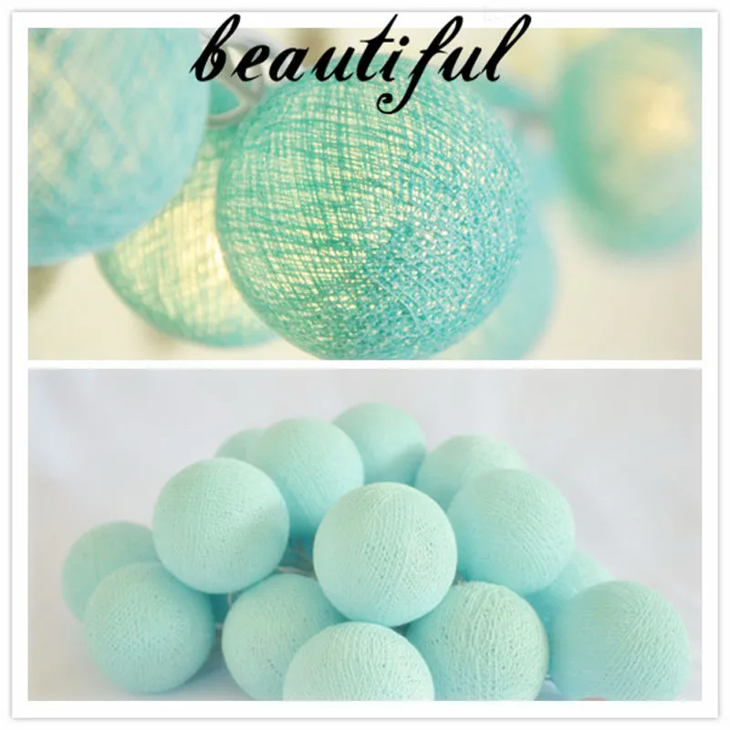5m 20 Light Blue Cotton Balls LED String Fairy Lights Christmas LED Garland Lights Holiday Party Wedding Kid Room Decoration
5m 20 Light Blue Cotton Balls LED String Fairy Lights Christmas LED Garland Lights Holiday Party Wedding Kid Room Decoration