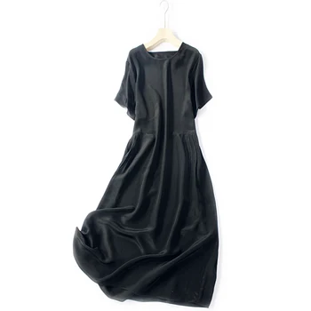 A new black mulberry silk dress for spring/summer 2020
A new black mulberry silk dress for spring/summer 2020