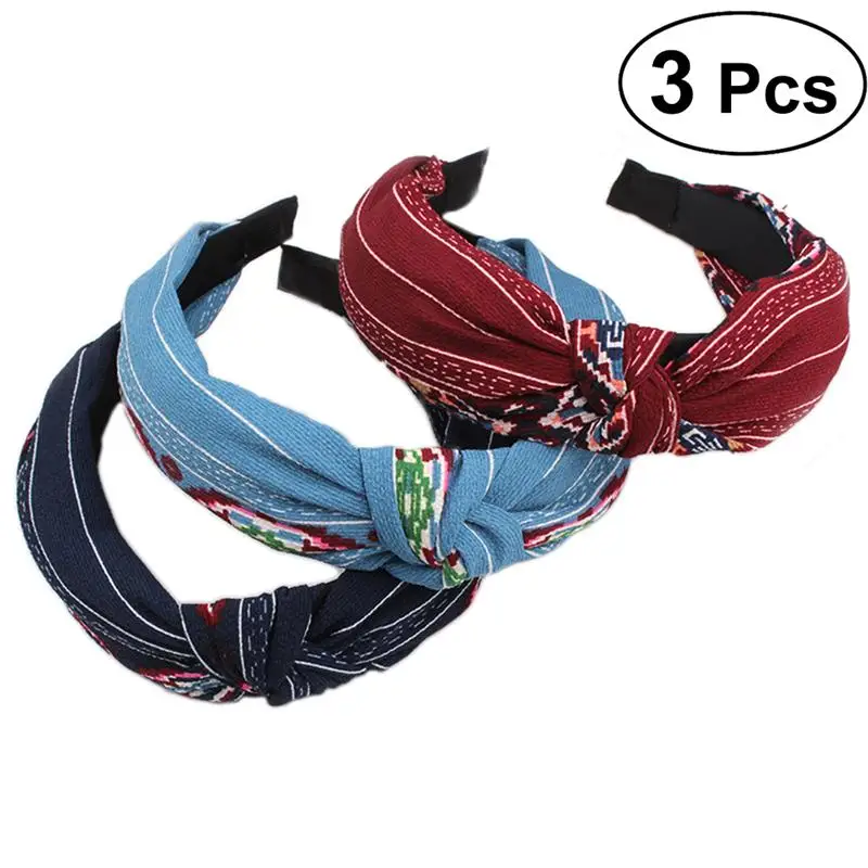 RUIMIO 3pcs Women Hair Hoop Lovely Wide Cloth Cross Knot Hairband Headband Hair Accessories (Blue + Navy + Wine Red)
RUIMIO 3pcs Women Hair Hoop Lovely Wide Cloth Cross Knot Hairband Headband Hair Accessories (Blue + Navy + Wine Red)