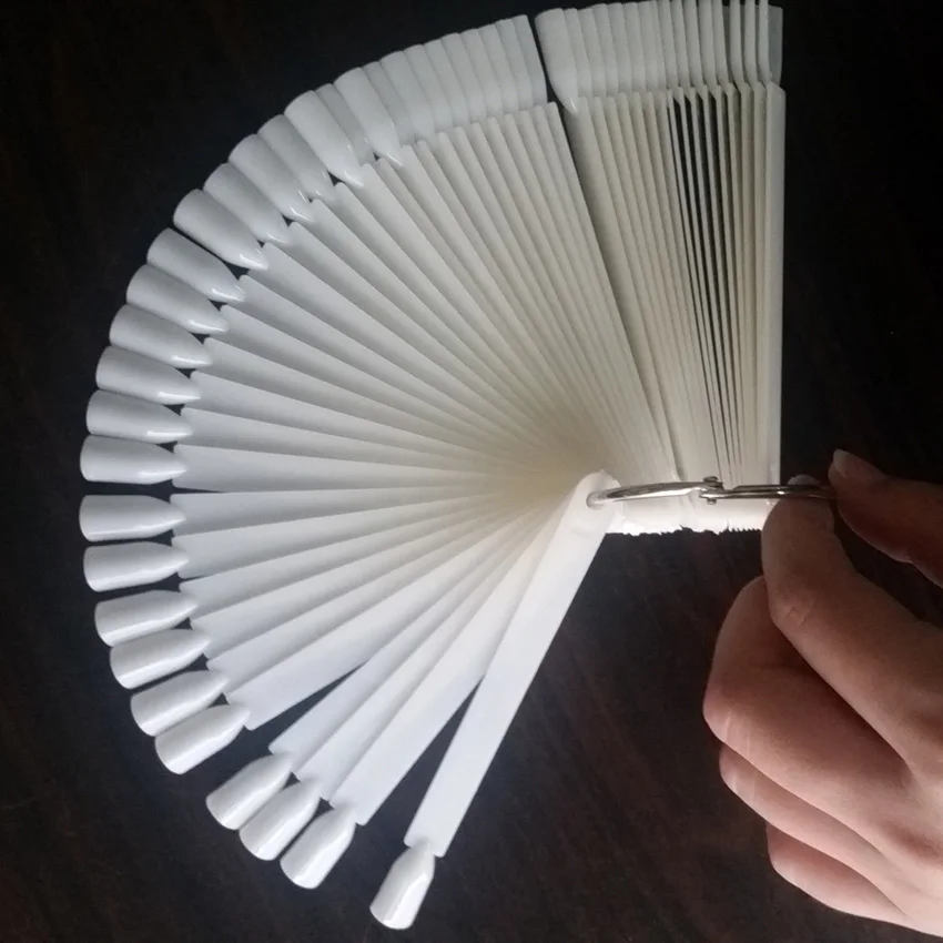 1Set Transparent/Natural False Nail Tips Display Board Fan Shaped Acrylic Decoration Nai Art for Polish Gel Showing Tools 
1Set Transparent/Natural False Nail Tips Display Board Fan Shaped Acrylic Decoration Nai Art for Polish Gel Showing Tools