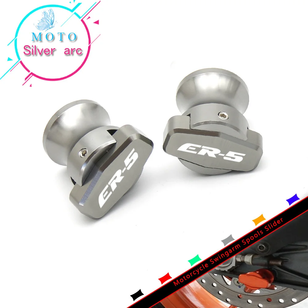 Motorcycle CNC Aluminum Swingarm Spools slider 10mm stand Screws For Kawasaki ER-5 ER 5 ER5 2004 2005
Motorcycle CNC Aluminum Swingarm Spools slider 10mm stand Screws For Kawasaki ER-5 ER 5 ER5 2004 2005