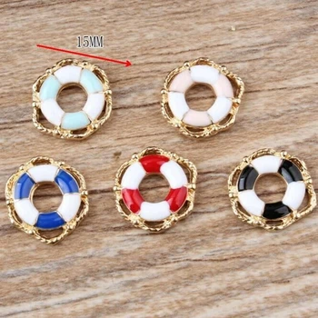 100pcs/lot Oil Drop Fashion Zinc Alloy Two-Color life buoy Charm Pendants Gold-Color Floating Enamel Fashion Jewelry Accessories
100pcs/lot Oil Drop Fashion Zinc Alloy Two-Color life buoy Charm Pendants Gold-Color Floating Enamel Fashion Jewelry Accessories