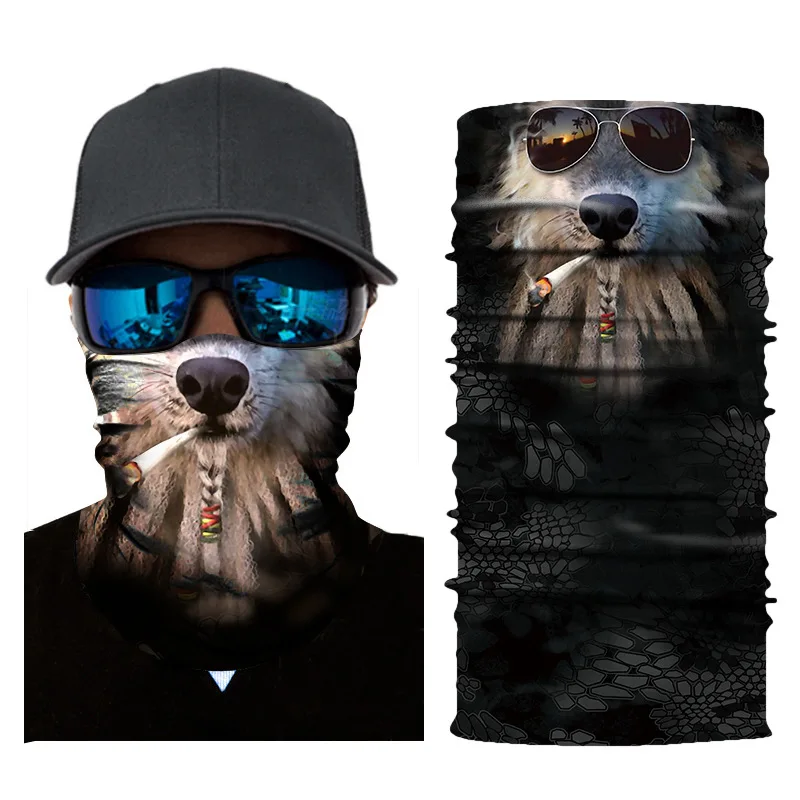 Sunscreen Cycling Face Mask 3D Animal Pattern Veil Head Scarf Neck Warmer Winter Outdoor Sports Ski Balaclava Headband RR7172
Sunscreen Cycling Face Mask 3D Animal Pattern Veil Head Scarf Neck Warmer Winter Outdoor Sports Ski Balaclava Headband RR7172