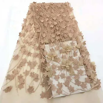 3d Lace Fabric 2018 High Quality Lace Latest African Laces Fabric With Beads Wedding Gold Nigerian French Lace Fabric A1276-2
3d Lace Fabric 2018 High Quality Lace Latest African Laces Fabric With Beads Wedding Gold Nigerian French Lace Fabric A1276-2