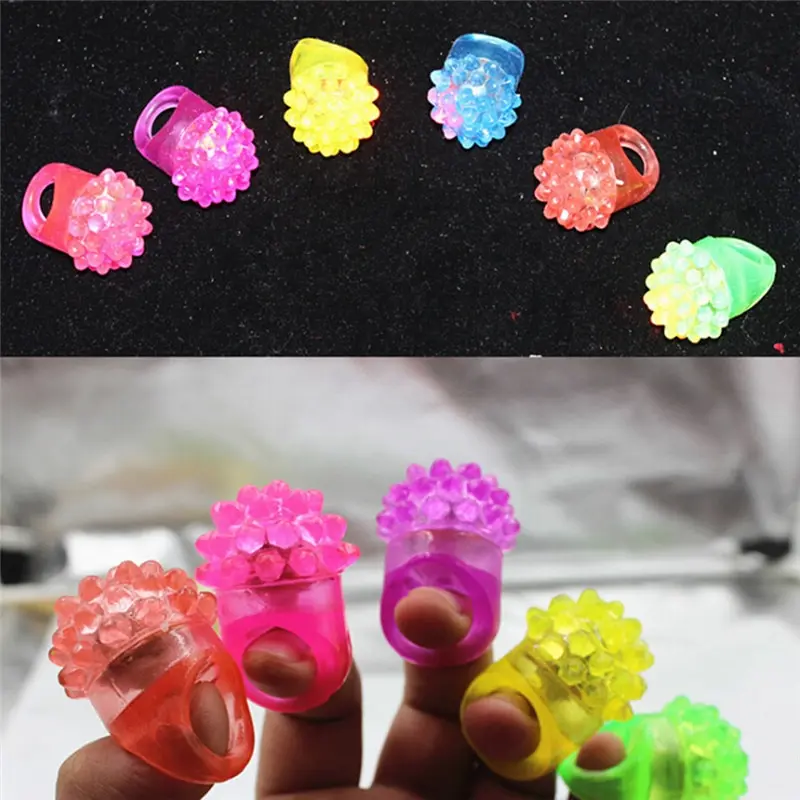 5pc Finger Ring Flashing LED Light Up Toy for Girl Kids Children Event Party Silicone Strawberry Glowing Rings
5pc Finger Ring Flashing LED Light Up Toy for Girl Kids Children Event Party Silicone Strawberry Glowing Rings