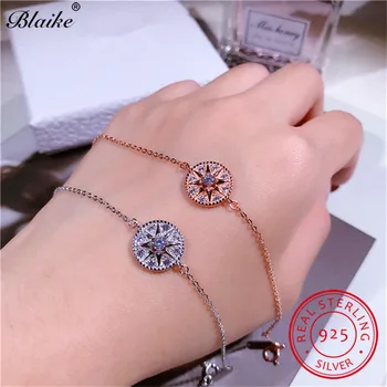 s925 Sterling Silver Star Bracelets For Women Round Zircon Charm Bracelet Wedding Chains Bangles White Crystal Bracelet Jewelry
s925 Sterling Silver Star Bracelets For Women Round Zircon Charm Bracelet Wedding Chains Bangles White Crystal Bracelet Jewelry