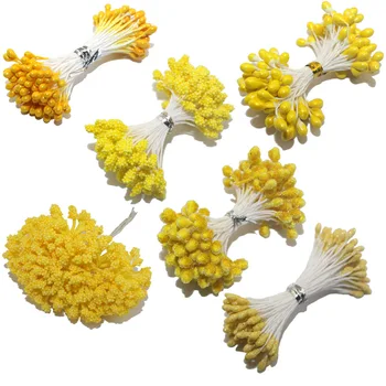 CCINEE Yellow Color Flower Rose Stamen 1mm/3mm/5mm For Cake Decoration/Crafts/Nylon Flower DIY Gift Accessories
CCINEE Yellow Color Flower Rose Stamen 1mm/3mm/5mm For Cake Decoration/Crafts/Nylon Flower DIY Gift Accessories