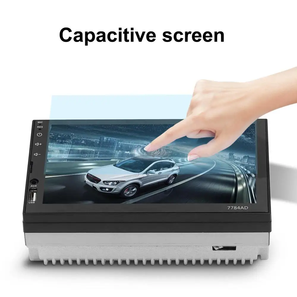 7 Inch Car Bluetooth MP5 Player Touch Screen MP4 TF Card SD Android GPS WIFI Automotive Mp5 Auto Central Multimedia kit New
7 Inch Car Bluetooth MP5 Player Touch Screen MP4 TF Card SD Android GPS WIFI Automotive Mp5 Auto Central Multimedia kit New