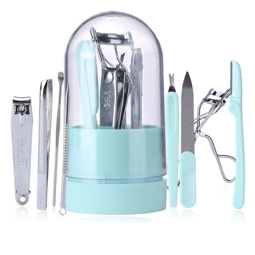 Nail Clippers Cuticle Nipper Pusher Manicure Set Professional Nail Polish Remover Tool Gel Nail Art Kit - Stainless Steel,Travel
Nail Clippers Cuticle Nipper Pusher Manicure Set Professional Nail Polish Remover Tool Gel Nail Art Kit - Stainless Steel,Travel