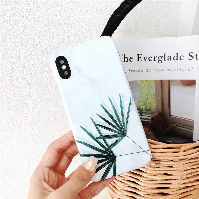 JAMULAR Tropical Plants Leaves Phone Case For iPhone 7 6 6s X 8 Plus Soft Silicone Back Cover For iPhone X Palm leaf Coque Funda
JAMULAR Tropical Plants Leaves Phone Case For iPhone 7 6 6s X 8 Plus Soft Silicone Back Cover For iPhone X Palm leaf Coque Funda