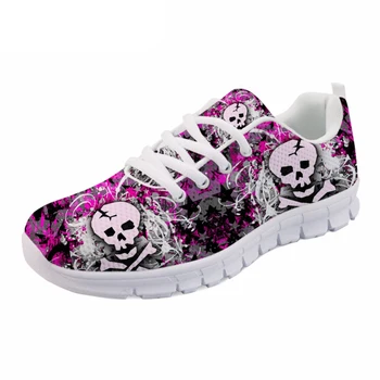 NOISYDESIGNS Female Spring Summer flat Casual Shoes High Quality Skull Women's Sneakers Comfort Mesh Shoes for Student Women
NOISYDESIGNS Female Spring Summer flat Casual Shoes High Quality Skull Women's Sneakers Comfort Mesh Shoes for Student Women
