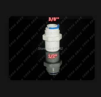 2PCS RO Fittings Straight Male 3/8'' OD Tube Push in X 1/2'' BSP with Clamp For RO Water System
2PCS RO Fittings Straight Male 3/8'' OD Tube Push in X 1/2'' BSP with Clamp For RO Water System