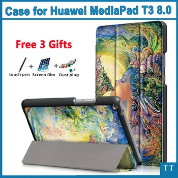 PU leather stand cover case for Huawei MediaPad T3 8.0 KOB-L09 KOB-W09 for 8'' Tablet PC for Honor Play Pad 2 8.0 + free 3 gifts
PU leather stand cover case for Huawei MediaPad T3 8.0 KOB-L09 KOB-W09 for 8'' Tablet PC for Honor Play Pad 2 8.0 + free 3 gifts