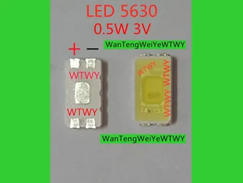 500pcs Lextar LED Backlight TV LED 5630 High Power 0.5W 3V LED Backlight Cool white For LED LCD TV Backlight Application
500pcs Lextar LED Backlight TV LED 5630 High Power 0.5W 3V LED Backlight Cool white For LED LCD TV Backlight Application