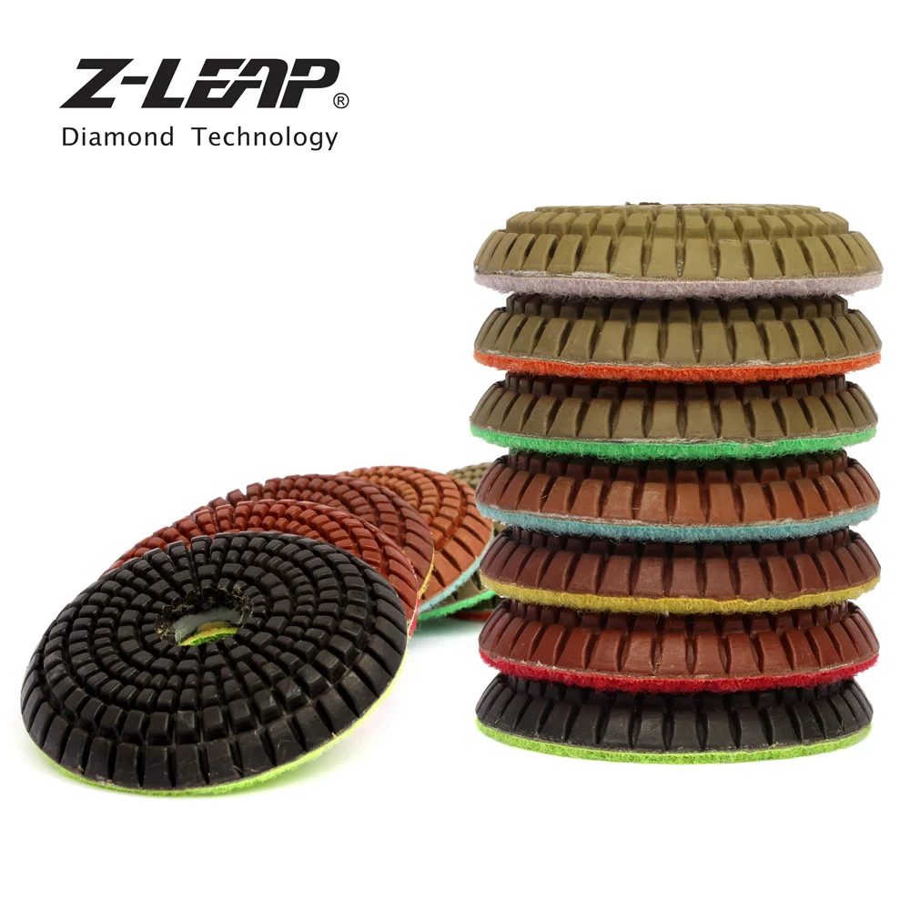 Z-LEAP 3 Inch 7pcs Convex Diamond Polishing Pad Arc Abrasive Disc Bowl Type Polishing Pad For Stone Marble Granite Curves Wheel
Z-LEAP 3 Inch 7pcs Convex Diamond Polishing Pad Arc Abrasive Disc Bowl Type Polishing Pad For Stone Marble Granite Curves Wheel
