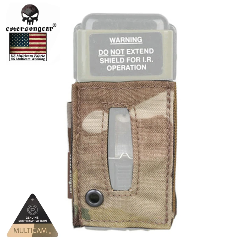 EmersonGear Life-saving Strobe Light Protective Pouch MS2000 Distress Marker Pouch Military Tactical Helmet Accessory EM7865
EmersonGear Life-saving Strobe Light Protective Pouch MS2000 Distress Marker Pouch Military Tactical Helmet Accessory EM7865