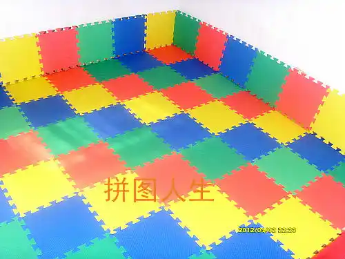 Top Child Mattress Floor Mat Puzzle Foam Block Plastic Tatami