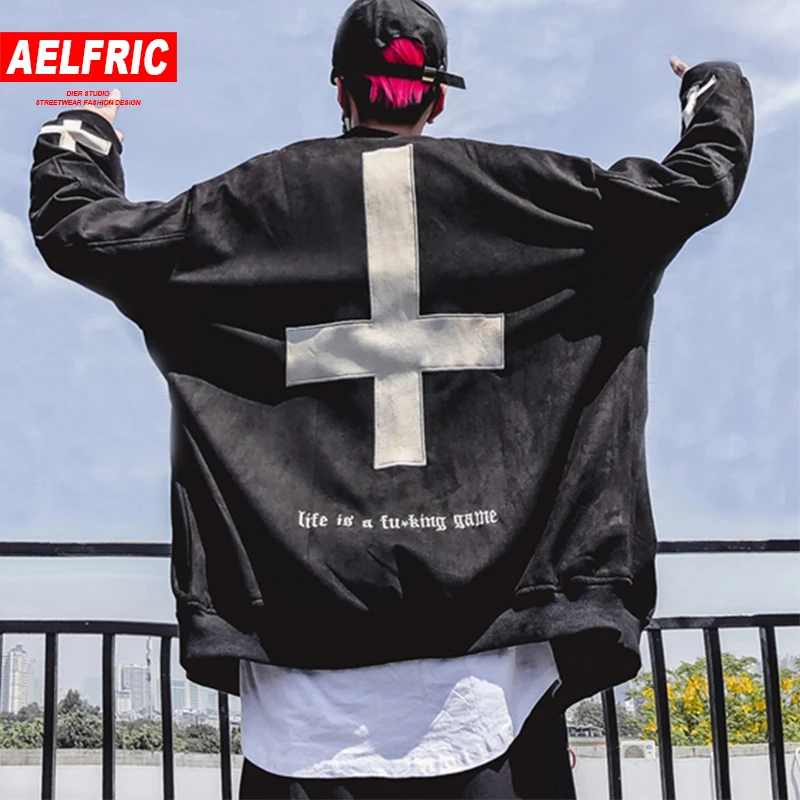 AELFRIC Fashion Jackets Men 2018 Winter Streetwear Punk Style Windbreaker Letter Embroidery Casual Outwear Hip Hop Jacket QA18
AELFRIC Fashion Jackets Men 2018 Winter Streetwear Punk Style Windbreaker Letter Embroidery Casual Outwear Hip Hop Jacket QA18