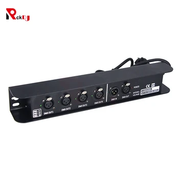 Dmx Controller 4 Port DMX Splitter Output 512x4 Channels For Dj Disco Stage Light Control
Dmx Controller 4 Port DMX Splitter Output 512x4 Channels For Dj Disco Stage Light Control