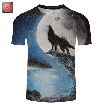 Wolf and the full moon by SMJ Artist 3D Tshirts Men Women T shirt Wolf Pritned Tops&Tees Unisex Casual T-shirtZOOTOP BEAR
Wolf and the full moon by SMJ Artist 3D Tshirts Men Women T shirt Wolf Pritned Tops&Tees Unisex Casual T-shirtZOOTOP BEAR