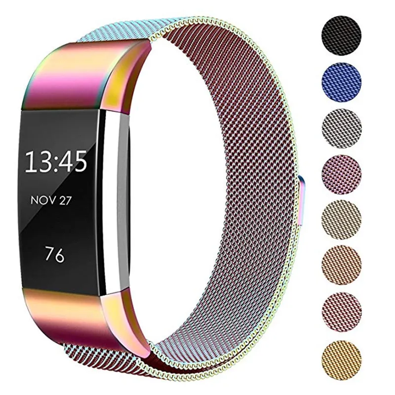 ASHEI Milanese Loop Watch Strap For Fitbit Charge 2 Bands Stainless Steel Magnet Lock Metal Wristband Women Men Large Small
ASHEI Milanese Loop Watch Strap For Fitbit Charge 2 Bands Stainless Steel Magnet Lock Metal Wristband Women Men Large Small
