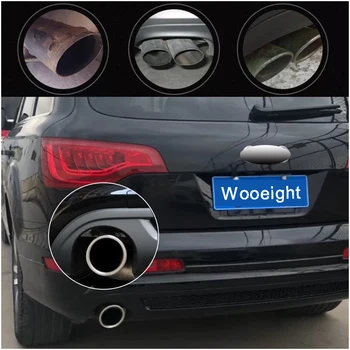 2Pcs Stainless Steel Finisher End Exhaust Tail Rear Muffler Pipe Cover For Audi Q7 Auto Car Accessories
2Pcs Stainless Steel Finisher End Exhaust Tail Rear Muffler Pipe Cover For Audi Q7 Auto Car Accessories