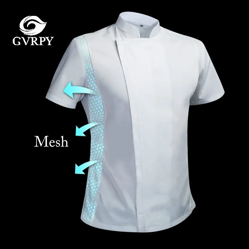 Short Sleeve Chef Uniform Breathable Summer Kitchen Cooking Jacket Restaurant Hotel Cafe Barber Shop Waiter Work Shirt Unisex
Short Sleeve Chef Uniform Breathable Summer Kitchen Cooking Jacket Restaurant Hotel Cafe Barber Shop Waiter Work Shirt Unisex