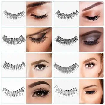8 Styles 80 Pairs=160pcs False Eyelashes Set Natural Professional Fake Eyelashes Pack
8 Styles 80 Pairs=160pcs False Eyelashes Set Natural Professional Fake Eyelashes Pack