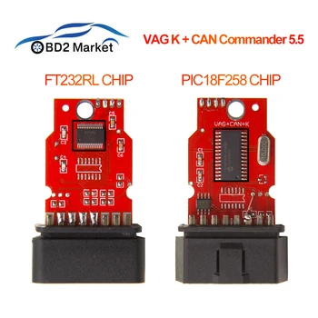 VAG K + CAN Commander 5.5 + Pin Reader 3.9Beta With FTDI FT232RL PIC18F258 Chip VAG OBD2 Diagnostic Cable OBD OBD2 Scanner
VAG K + CAN Commander 5.5 + Pin Reader 3.9Beta With FTDI FT232RL PIC18F258 Chip VAG OBD2 Diagnostic Cable OBD OBD2 Scanner