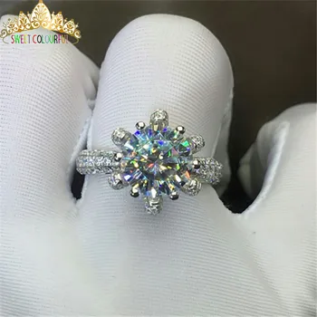 100% 18K 750Au Gold Moissanite Diamond Ring D color VVS With national certificate 002H
100% 18K 750Au Gold Moissanite Diamond Ring D color VVS With national certificate 002H