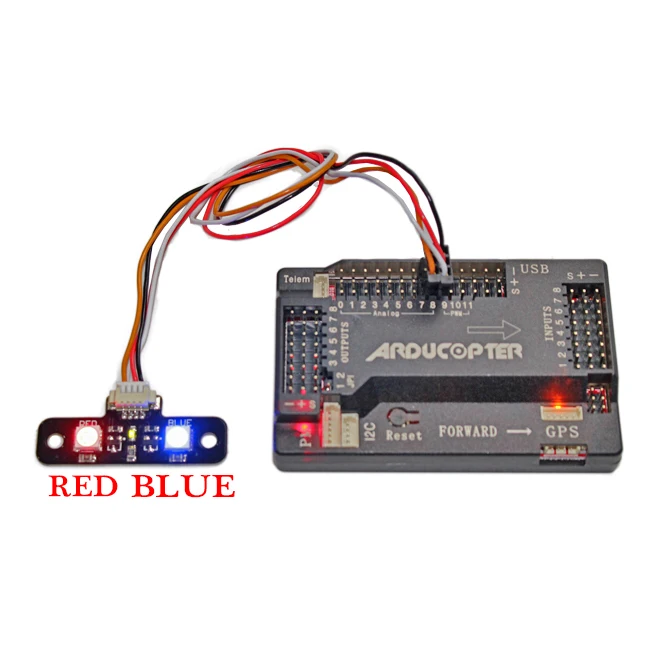 APM2.8 External LED Module High Light Signal Led Indicator Extend Expand Board for APM 2.8 Flight Controller F450 Quadcopter
APM2.8 External LED Module High Light Signal Led Indicator Extend Expand Board for APM 2.8 Flight Controller F450 Quadcopter
