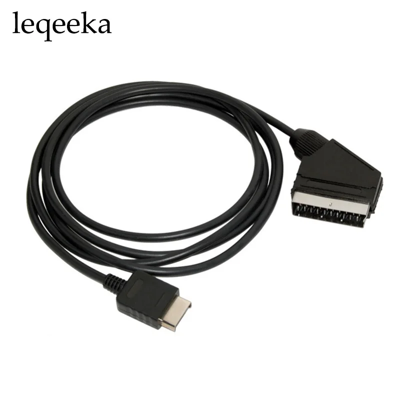 1 8 м RGB SCART кабель TV AV Lead для Playstation PS1 PS2 PS3 Slim Line игровые консоли | Электроника
