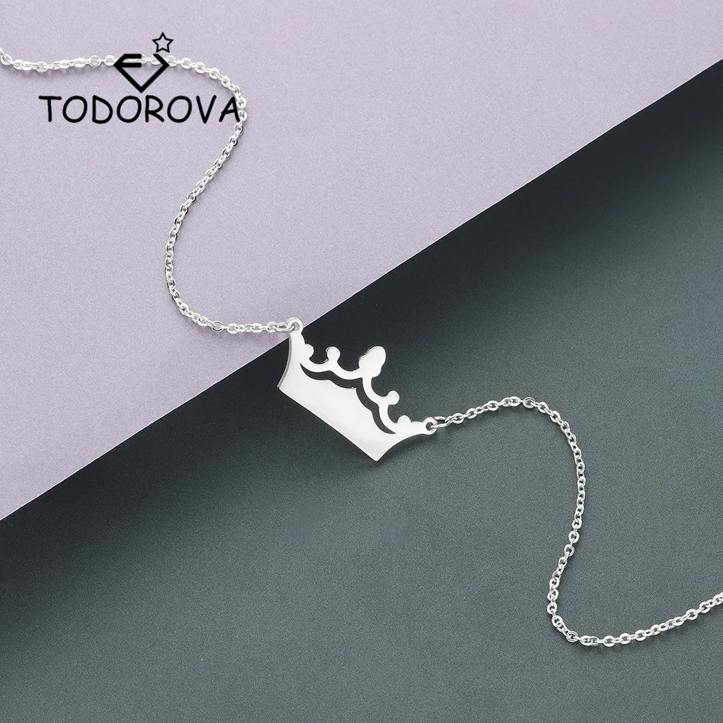 Todorova Stainless Steel Bracelets for Women Men Silver Rose Gold Crown Bracelet Pulseira Feminina Lover's Engagement Jewelry
Todorova Stainless Steel Bracelets for Women Men Silver Rose Gold Crown Bracelet Pulseira Feminina Lover's Engagement Jewelry