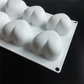 Large Heart Baking Cups Valentine's Day Present White Silicone Cake Mold Fondant Cake Decorating Tools Silikon Form For Baking
Large Heart Baking Cups Valentine's Day Present White Silicone Cake Mold Fondant Cake Decorating Tools Silikon Form For Baking