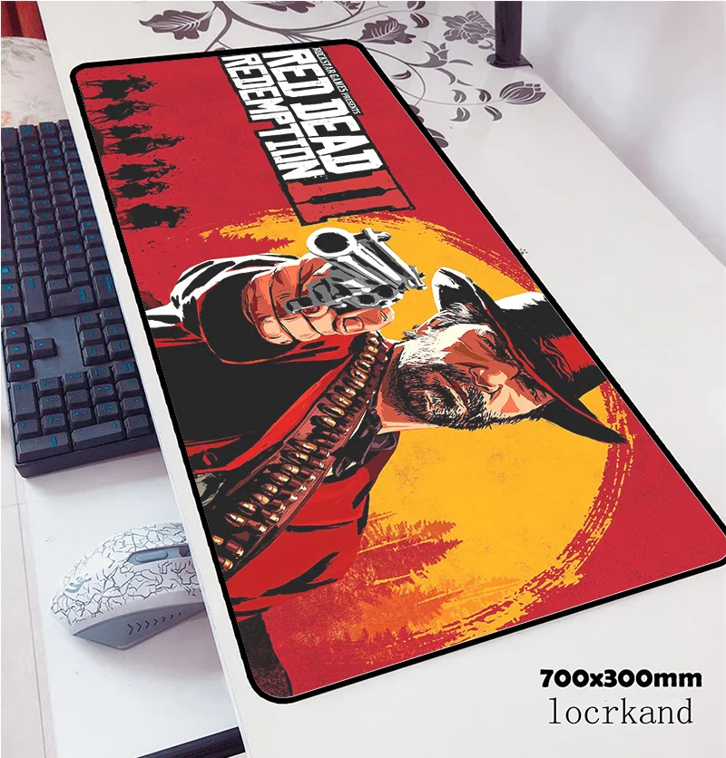 red dead redemption 2 mousepad 700x300x3mm Computer mouse mat gamer gamepad pc big gaming mousemat desk pad office padmouse
red dead redemption 2 mousepad 700x300x3mm Computer mouse mat gamer gamepad pc big gaming mousemat desk pad office padmouse