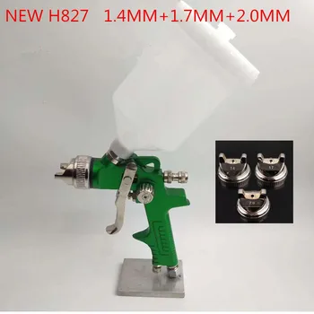 HVLP NEW H-827 HVLP SPRAY GUN gravity feed stainless steel nozzle 1.4mm 1.7mm 2.0mm auto Car face Paint spray gun
HVLP NEW H-827 HVLP SPRAY GUN gravity feed stainless steel nozzle 1.4mm 1.7mm 2.0mm auto Car face Paint spray gun