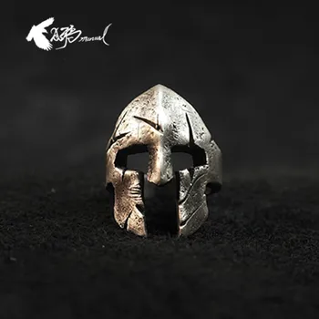 Handmade Custom Spartan 300 Warrior Helmet Ring S925 Sterling Sliver LOL Pantheon Helmet Pendant Aging
Handmade Custom Spartan 300 Warrior Helmet Ring S925 Sterling Sliver LOL Pantheon Helmet Pendant Aging