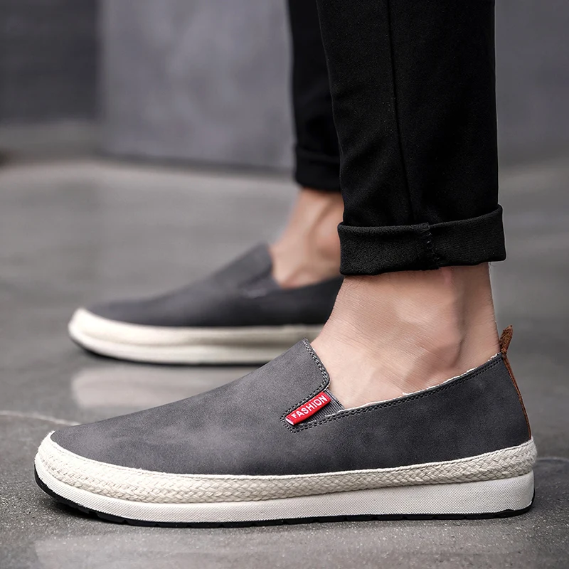 2018 New Spring/autumn Joker Flat Car Shoes Breathable One Foot Loafer Loafers Leisure Hemp Rope Young Man Shoes size 39-44 5
2018 New Spring/autumn Joker Flat Car Shoes Breathable One Foot Loafer Loafers Leisure Hemp Rope Young Man Shoes size 39-44 5
