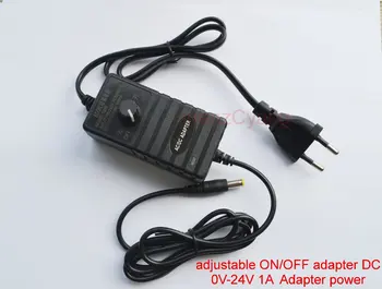50PCS adjustable ON/OFF adapter DC 0V-24V 1A Adapter of voltage3V/4.5V/5V/6V /9V /13.5V/15V 18-24V 1A 24W power supply adatper
50PCS adjustable ON/OFF adapter DC 0V-24V 1A Adapter of voltage3V/4.5V/5V/6V /9V /13.5V/15V 18-24V 1A 24W power supply adatper