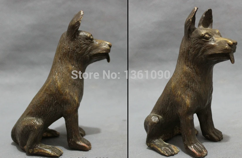 xd 001143 Chinese Bronze Folk Year Zodiac FengShui Wealth Dog Staue Animals Sculpture
xd 001143 Chinese Bronze Folk Year Zodiac FengShui Wealth Dog Staue Animals Sculpture