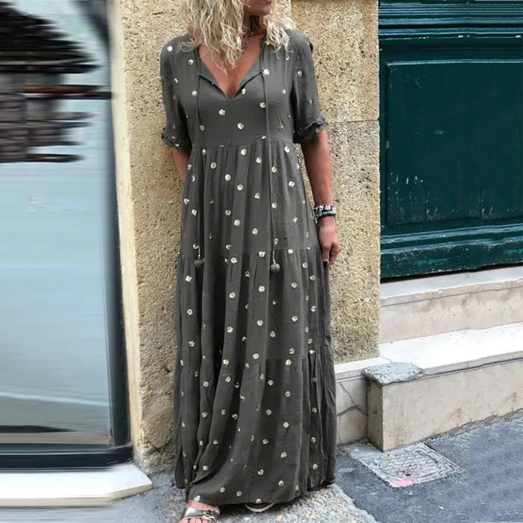 linen dress Summer Dress 2019 Women Dress Women Fashion Polka Dot Printed Dress Cold Shoulder Lace Ruffle Bow vestido de fiesta
linen dress Summer Dress 2019 Women Dress Women Fashion Polka Dot Printed Dress Cold Shoulder Lace Ruffle Bow vestido de fiesta