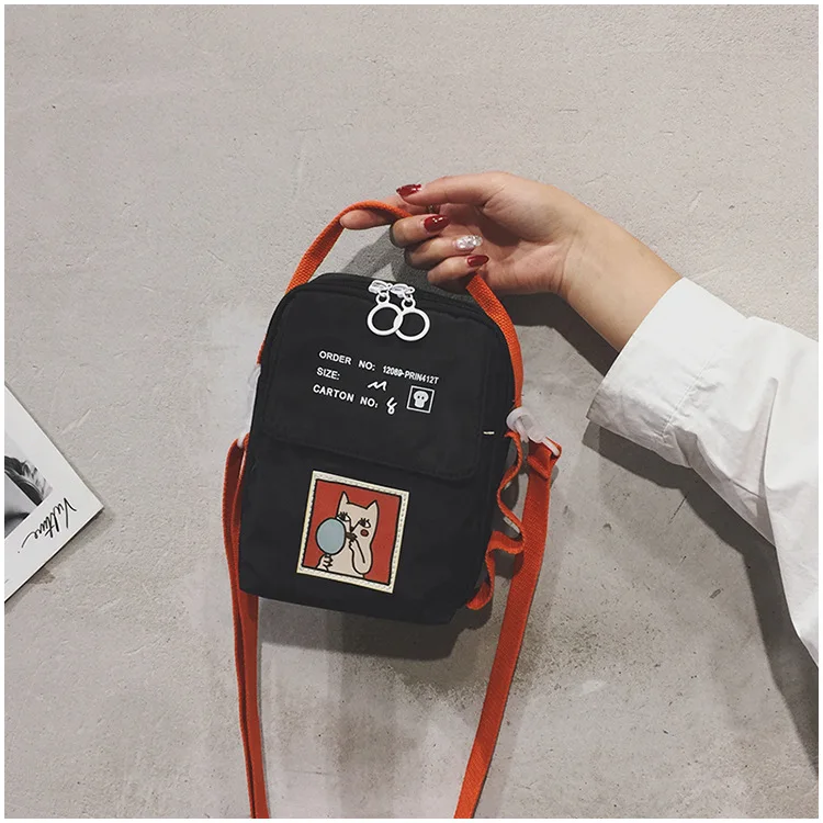 Sweet Casual Women Messenger Bags 2019 New Original Nylon Cloth Cartoon Cats Print Mini Shoulder Crossbody Bags Oblique Flap Bag
Sweet Casual Women Messenger Bags 2019 New Original Nylon Cloth Cartoon Cats Print Mini Shoulder Crossbody Bags Oblique Flap Bag