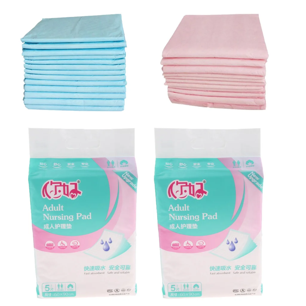 Pack of 5, Disposable Incontinence Pads, Maximum Absorbency, Mattress Protector Underpads, Menstrual Pad Mats for Women
Pack of 5, Disposable Incontinence Pads, Maximum Absorbency, Mattress Protector Underpads, Menstrual Pad Mats for Women