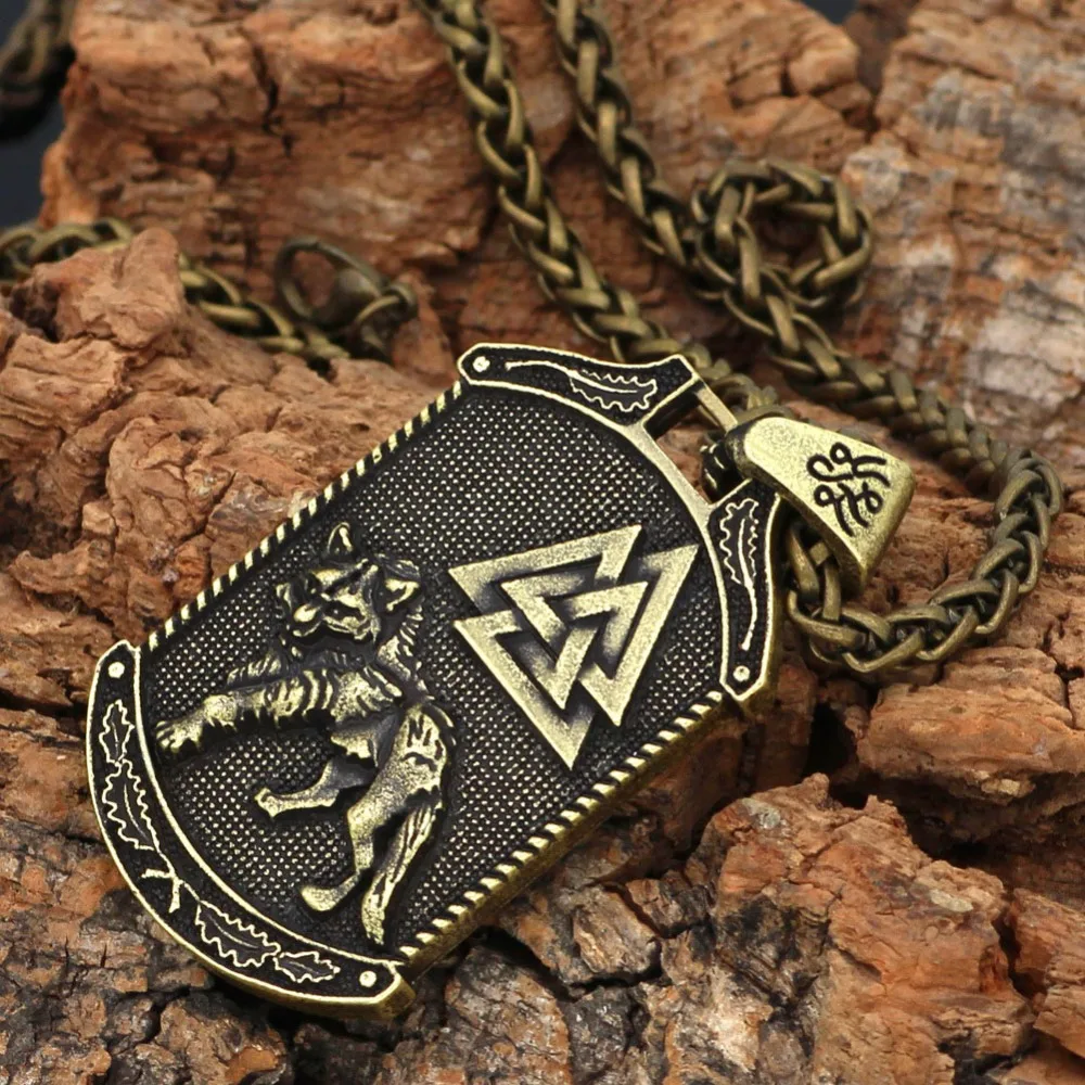 Viking Wolf Life Tree Double Pendant Necklace Nordic Vintage Odin Logo World Tree Necklace Men and Women Jewelry
Viking Wolf Life Tree Double Pendant Necklace Nordic Vintage Odin Logo World Tree Necklace Men and Women Jewelry