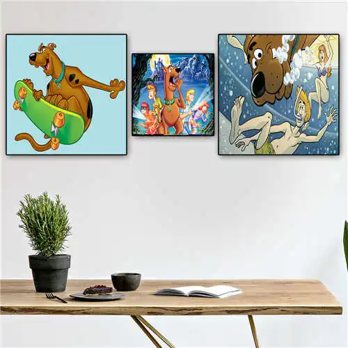 Custom Cartoon Scooby Doo (1) Poster Papel-de Mandala Printing Posters Cloth Fabric Wall Art For Living Room Decor#19-01-14-39
Custom Cartoon Scooby Doo (1) Poster Papel-de Mandala Printing Posters Cloth Fabric Wall Art For Living Room Decor#19-01-14-39